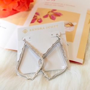 KENDRA SCOTT Sophee Drop Earrings In Silver